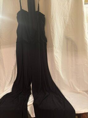 Erin Blair Black Wide-Leg Jumpsuit